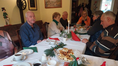 v. li.) Kalle Reuß, Heidrun Berger, Norbert Brauhardt, Sieglinde Göbel, Mandy Markgraf und Renaldo Odwald .