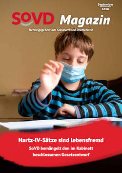 Titelbild SoVD-Magazin September 2020