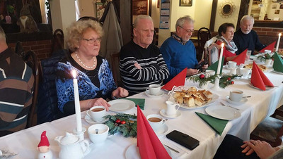 (v. li.) Birgit Jenkewitz, Klaus Meseberg, Bernd Baier, Kristine und Jörn Sanftleben