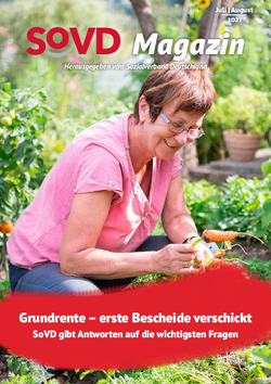 Titelbild SoVD-Magazin Juli/August 2021